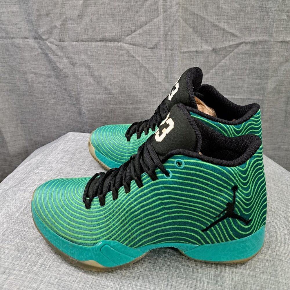 %Nike Air JORDAN XX9 Emerald Green Black Basketball Shoe sz 8 / AJ10
